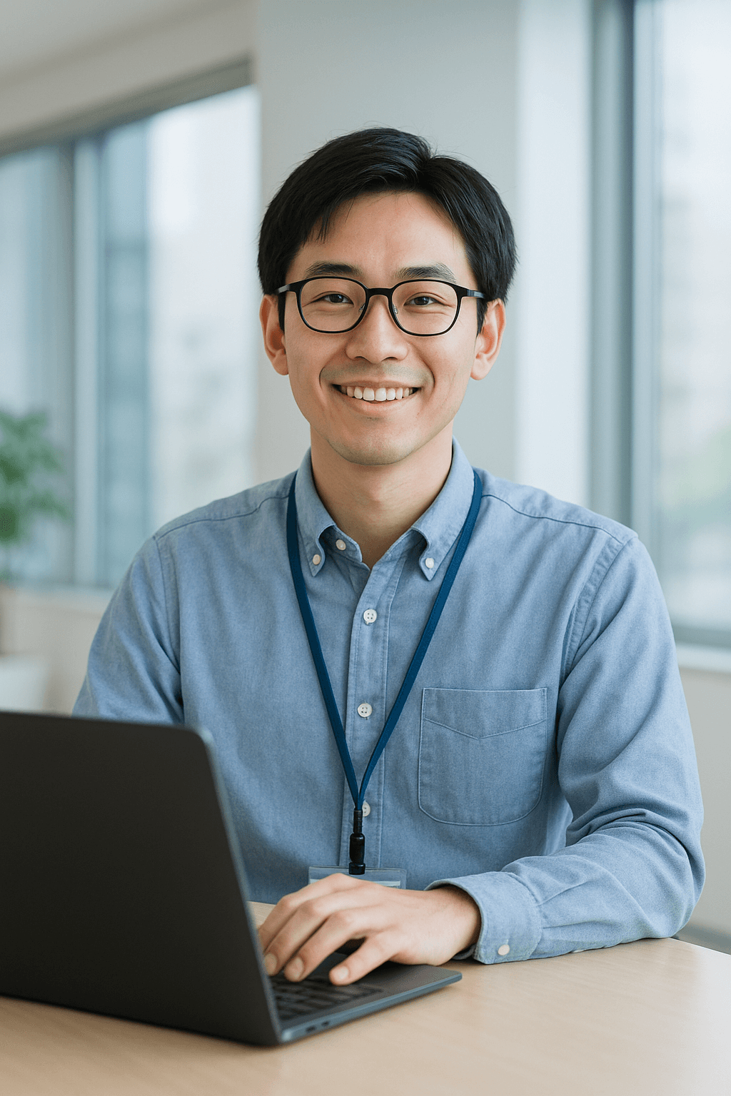 明るいオフィスで働くITエンジニアのイメージ