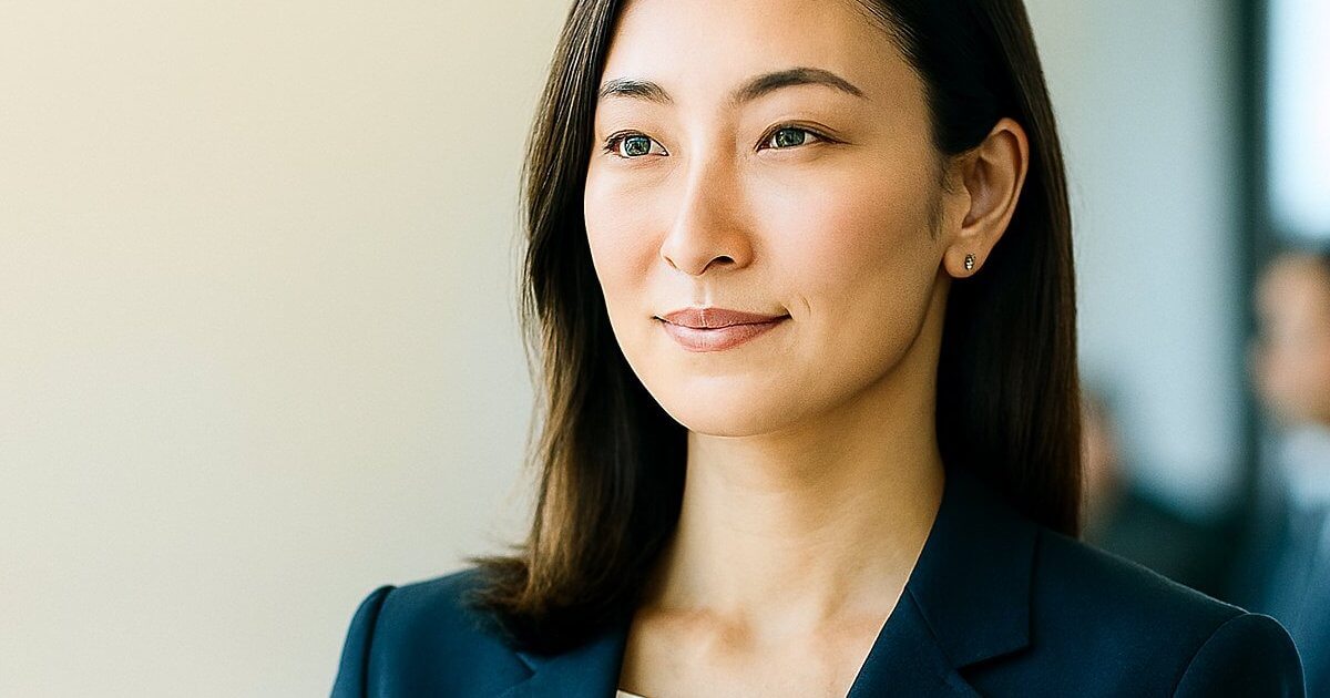 女性プロフェッショナルのポートレート