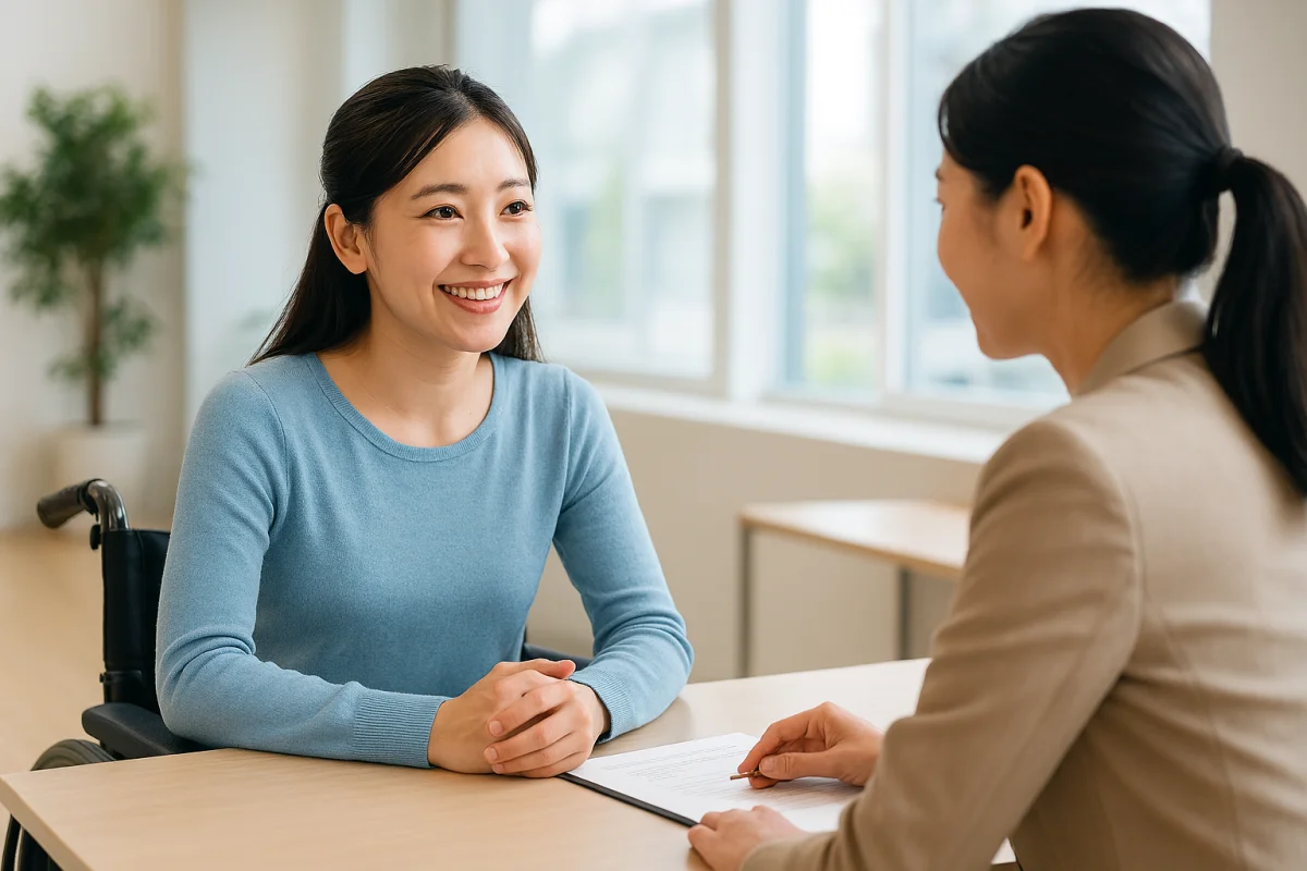 オフィスでのコンサルティング風景