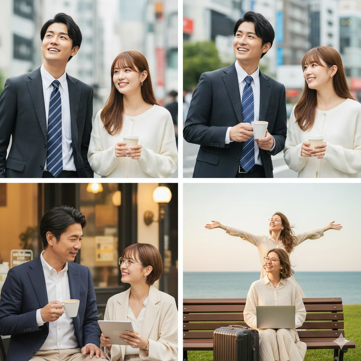 退職代行 わたしNEXT を利用して前向きになった女性のイメージ